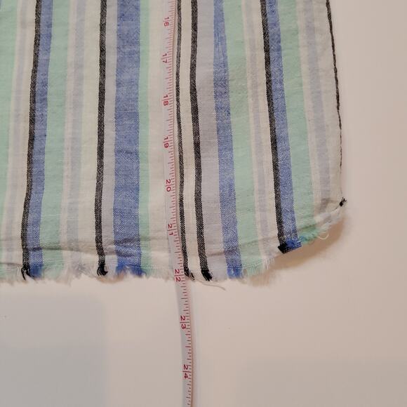 Vince Camuto Linen/Cotton Top Size L - Picture 6 of 6